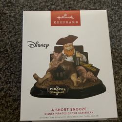 Hallmark Disney Pirates Of The Caribbean 2022 Ornament 