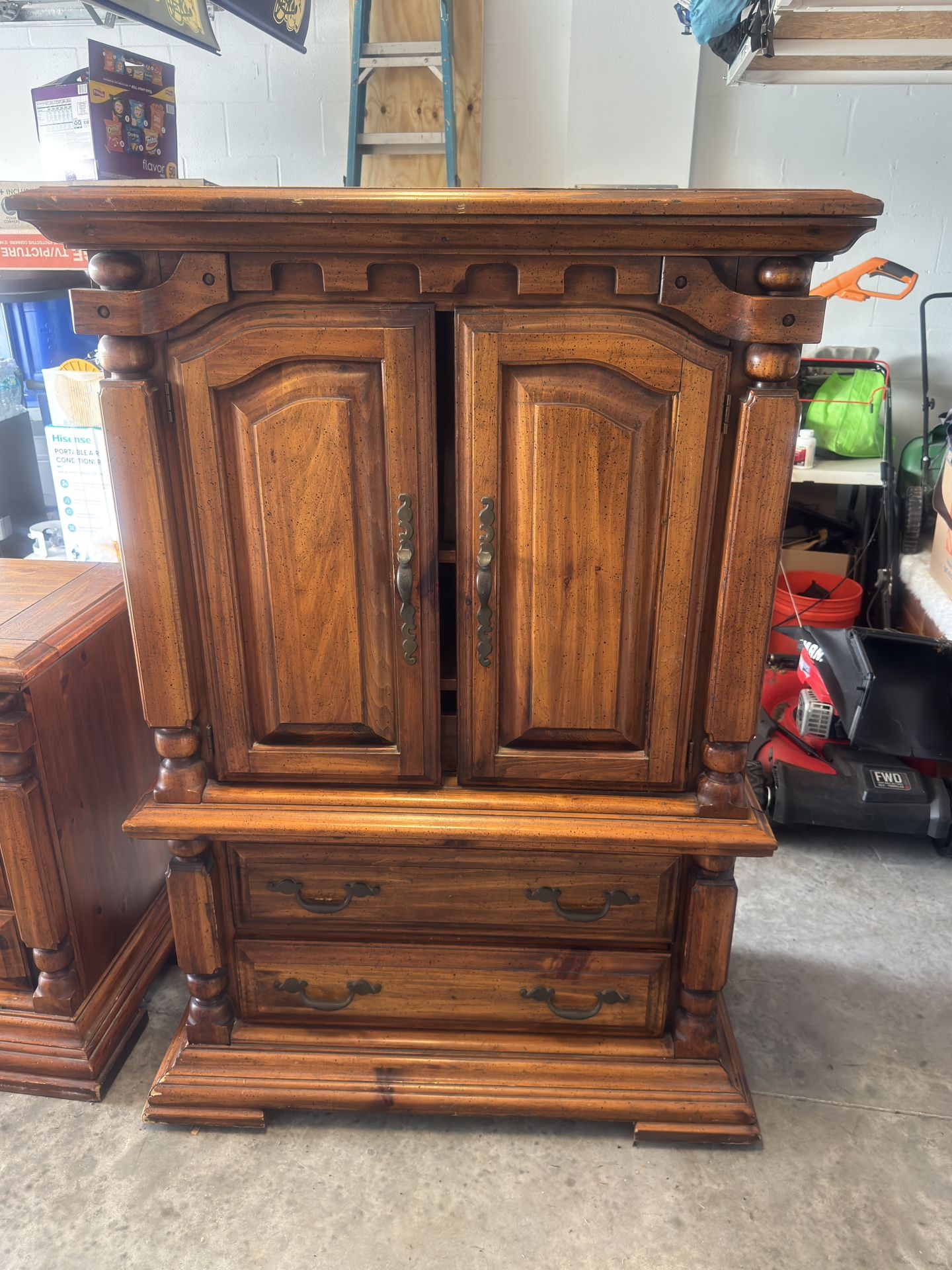 Dresser with Mirror and matching Tall Dresser
