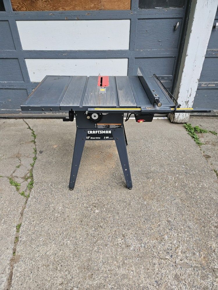Craftsmanship Table Saw