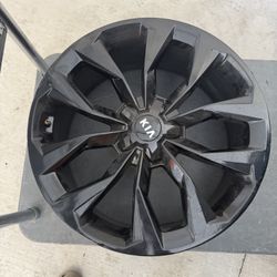 20x8.5 Black OEM Kia Sorento Rim +54 Offset #70738