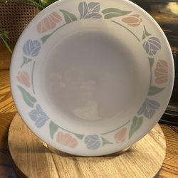 Corelle Corning “Friendship” Dish Plate Set Discontinued Pattern 🌸 