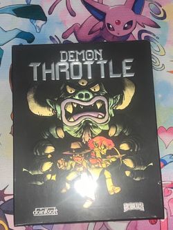 Demon Throttle - Special Reserved Games Limited Edition 1820/9000  Switch sealed signed by Devs