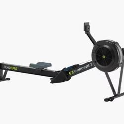 BLACK CONCEPT2 ROWERG ROWER - PM5