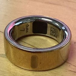 Oura Size 7 Gold Ring Gen 3