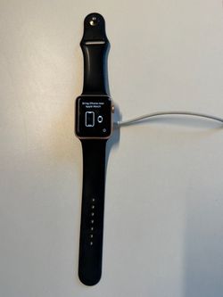 Apple Watch with Black Sport Band Series 3
