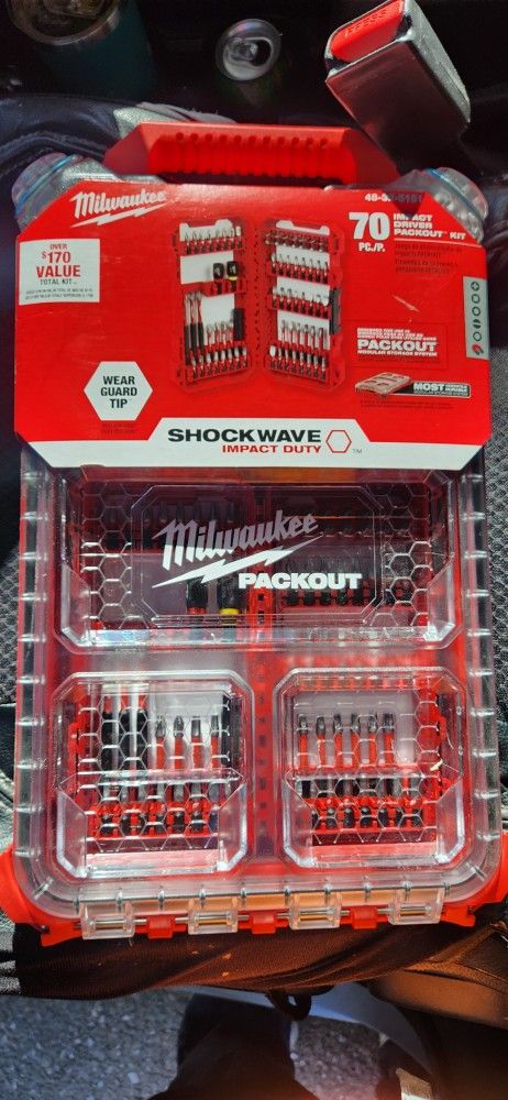 Milwaukee Drill Bits And Packout Kit