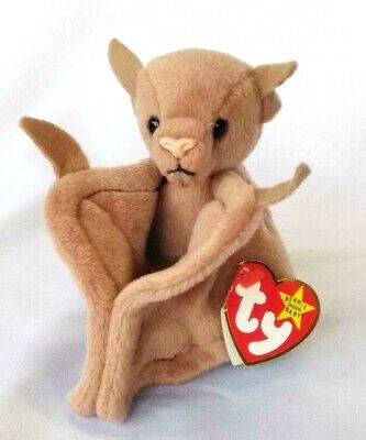 Extremely Rare “Batty” Beanie Baby - 4035 With Tag Errors