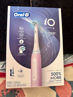 Oral-B iO Series 4 Rechargeable Electric Toothbrush Lavender