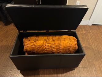 Small ottoman / storage cabinet