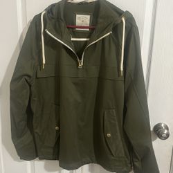 Zara Men’s Jacket (olive Green ) Size Xl fits Like A Small Or Medium Slim Build 