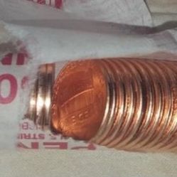2025 Penny (5) Individual Pennies Last Year Minted 