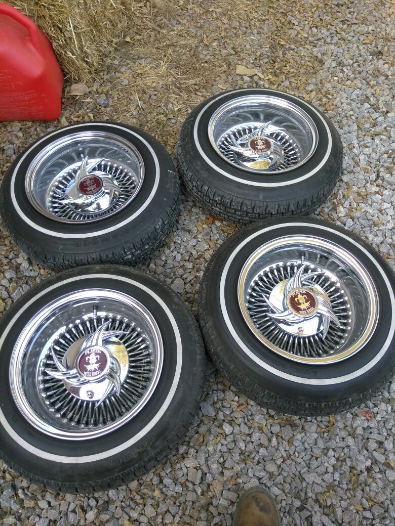 13inch Dayton's player wire wheel's