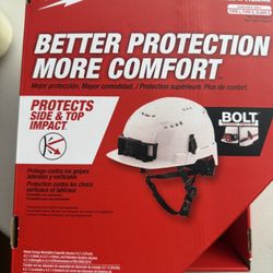 Milwaukee front Brim vent safety helmet Class c 