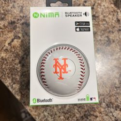 Mets Baseball Bluetooth Speaker 