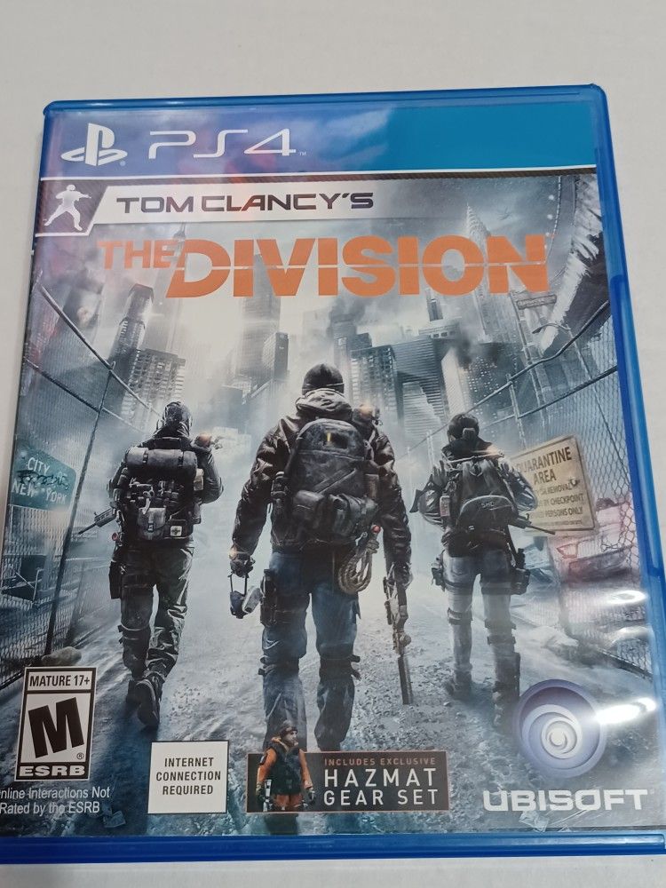 Tom Clancy's The Division For PlayStation 4