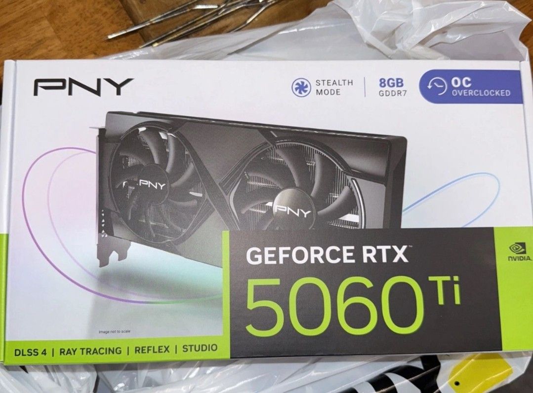 Gigabyte Nvidia GeForce RTX 5060 Ti windforce 8G GDDR7 5.0 graphics card 