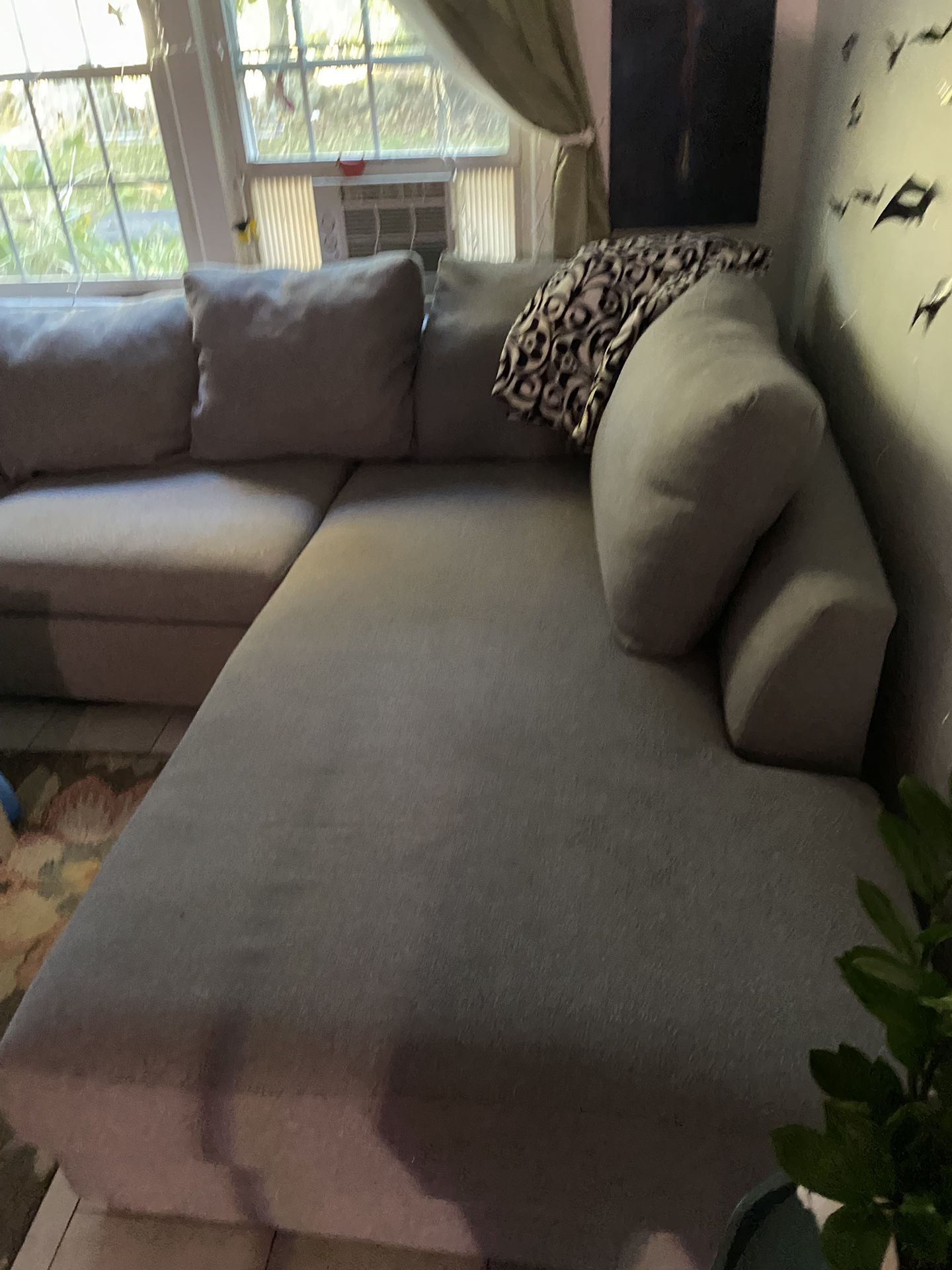2 Piece Sectional Sofa.  $50