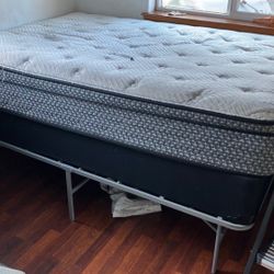 Full Box Spring And Mattress 