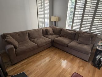 Crate And Barrel Axis Sectional 4 Pieces