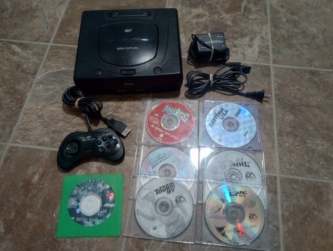 Sega Saturn Console