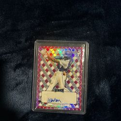 2022 Leaf Perfect Game All-American Base Auto Pre-Production Proof Rainbow - Pink 1/1 MA-ID1 Autographed by: Isaiah Drake