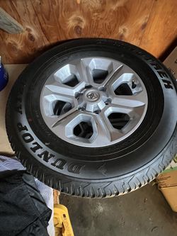 4Runner Wheel/Tires - P265/70R17 