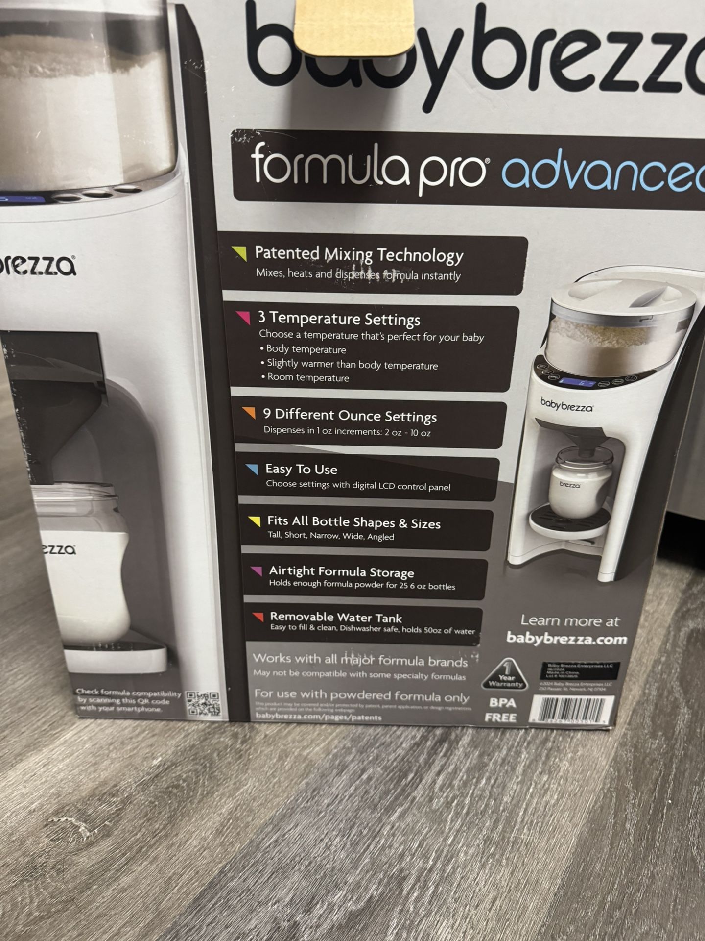 Baby breeze formula pro advanced