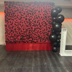 Flower wall 8 x 8 ft