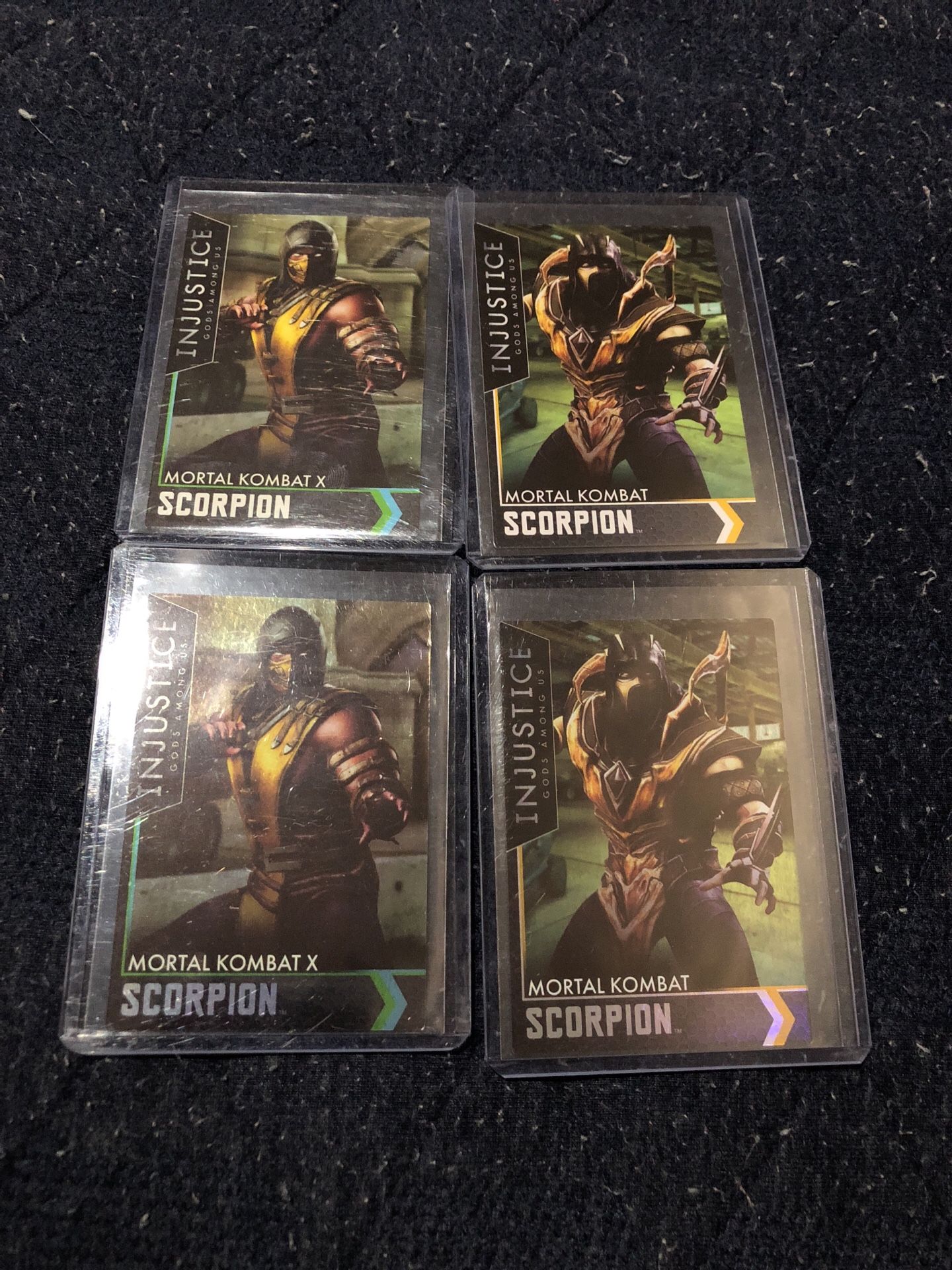 Mortal kombat x injustice 2 scorpion trading cards