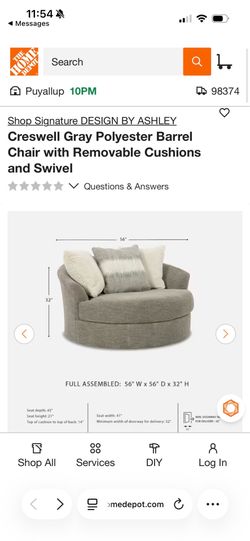 Giant Cuddle Swivel Chair