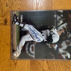 Paul Konerko Autographed 8x10 Photo – Signed in Person (2018)