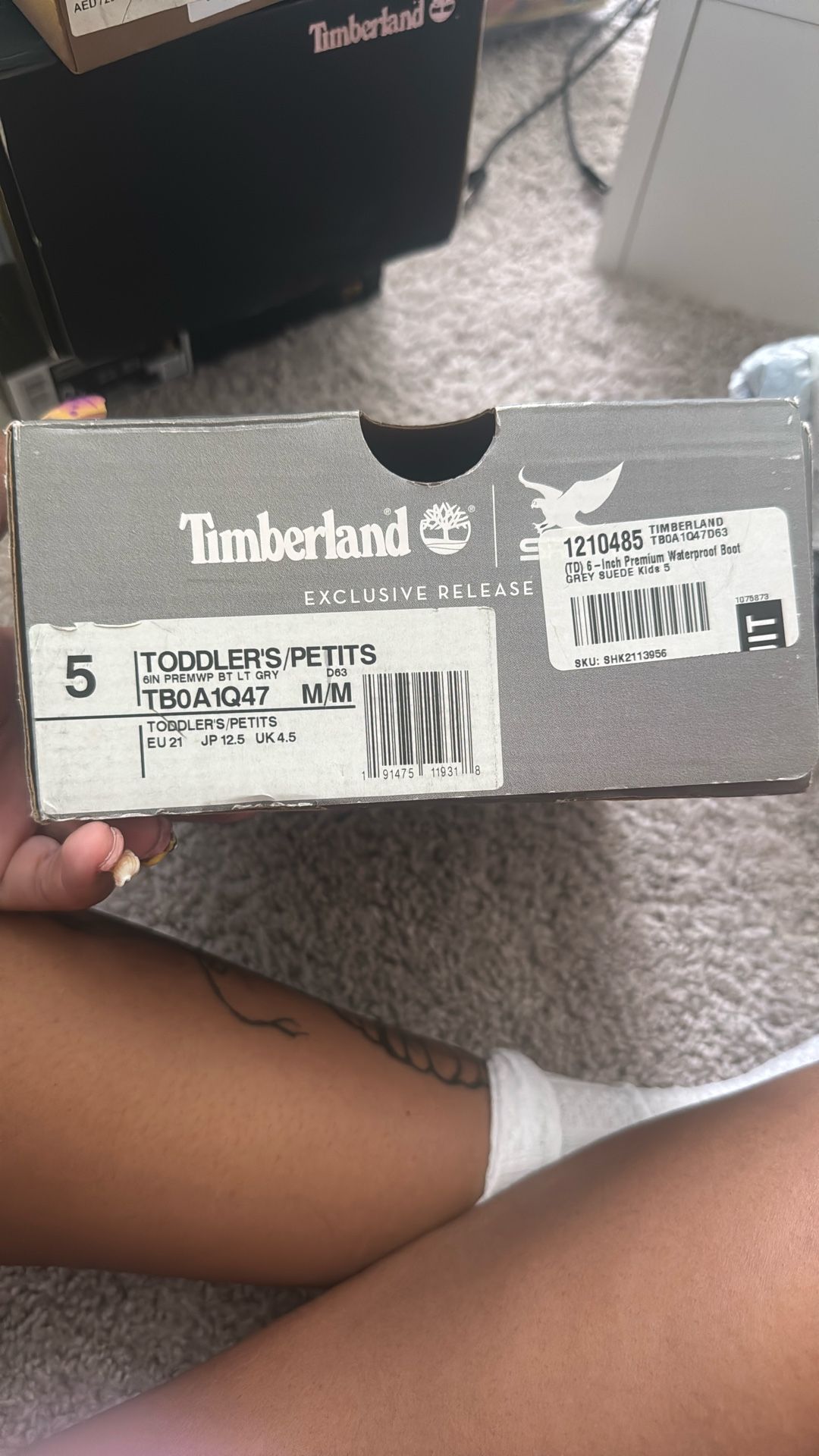 Timberlands Size 5