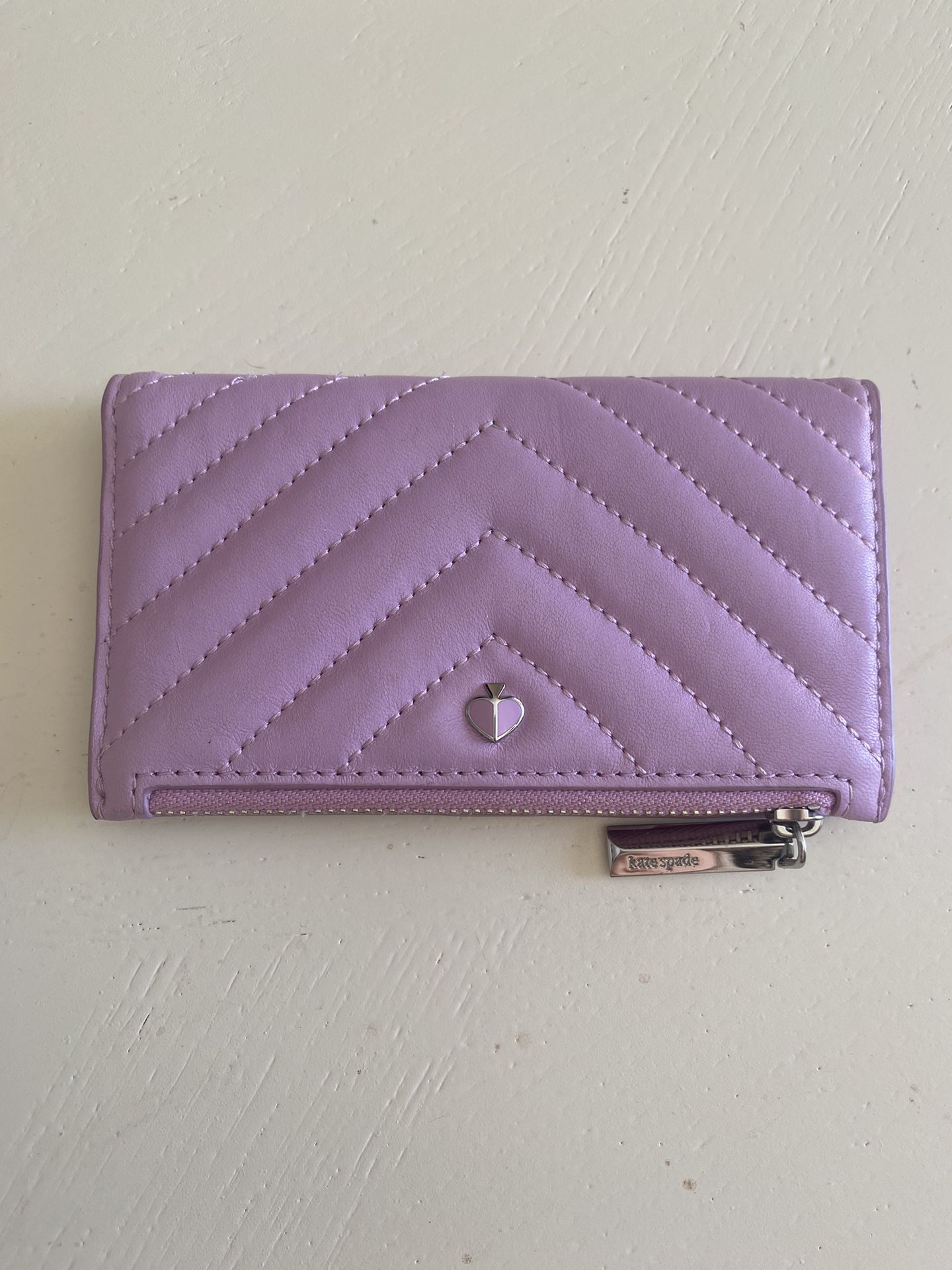 Pink Kate Spade Small Bifold Wallet 