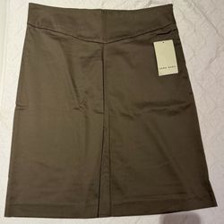 Zara Brown Pencil Skirt