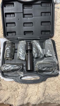 Impact Weighted deep metric socket set for suspension