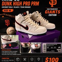 Nike SB Dunk High x SF Giants