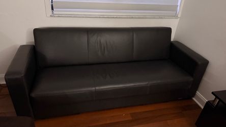 FREE – Black 3-seat sofa bed