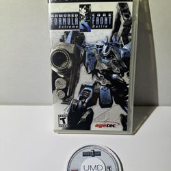 Armored Core: Formula Front Extreme Battle (Sony PSP, 2005) Tested