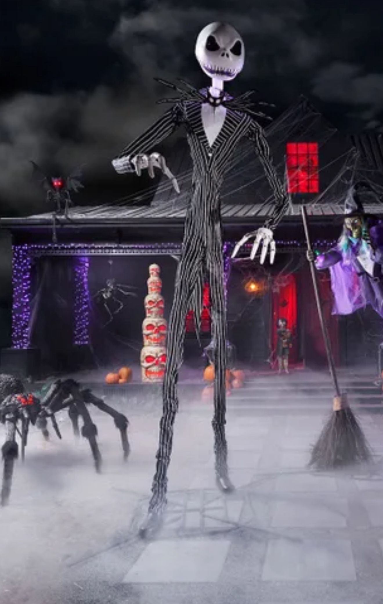 Home Depot Halloween 13FT Jack skellington