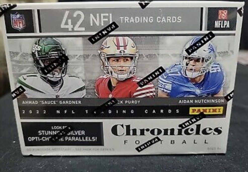 2022 Panini Chronicles Football NFL 42 Card Blaster Boxes - New Factory Sealed!

