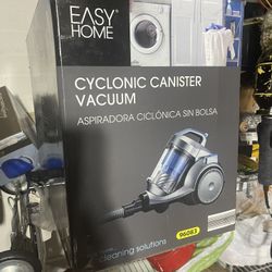 Easy Home Cyclonic Canister Vacuum And Carpet