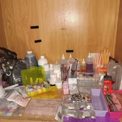 Complete Nail Technician Supplies Massive Collection