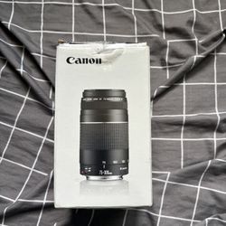 Canon EF 75-300mm f/4-5.6 III Telephoto Zoom Lens Black