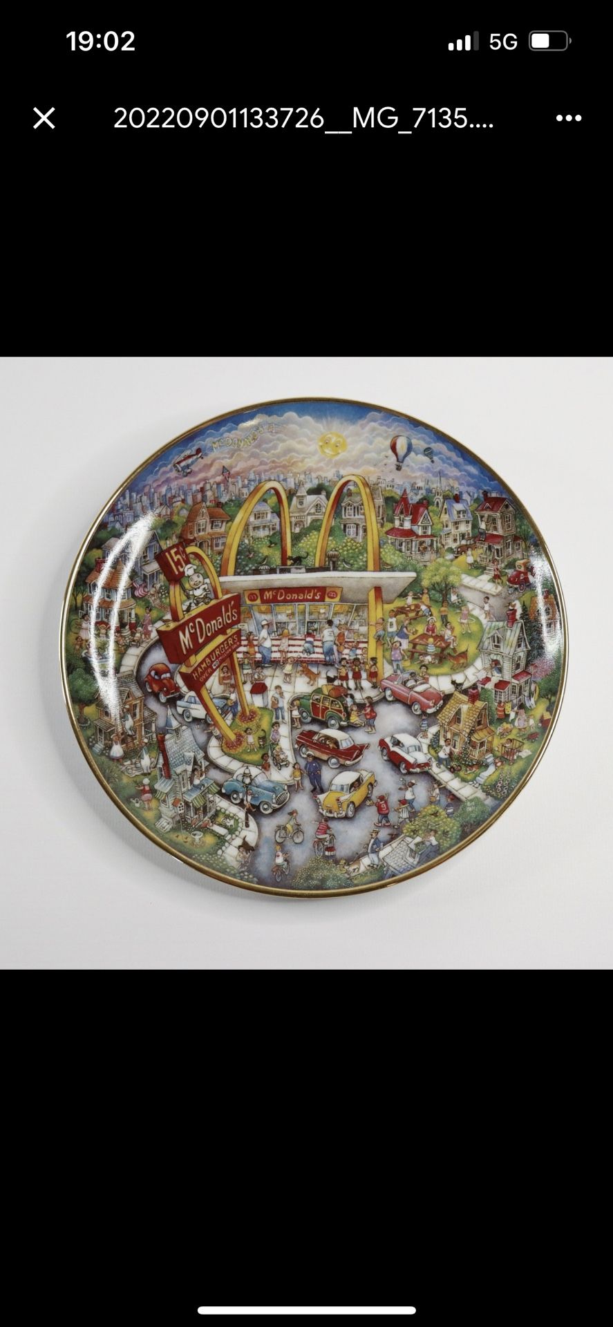McDonalds Collector plates
