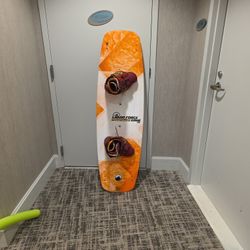 Liquid Force Wake Board With Boots