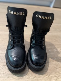 Chanel REV Combat Boots