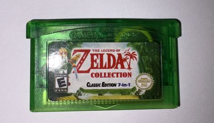 The Legend of Zelda Collection Classic Edition 7-in-1 GBA Gameboy Advance