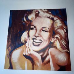Marilyn Monroe | Large Art Canvas 