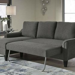 Jarreau Gray Sofa Chaise Sleeper

