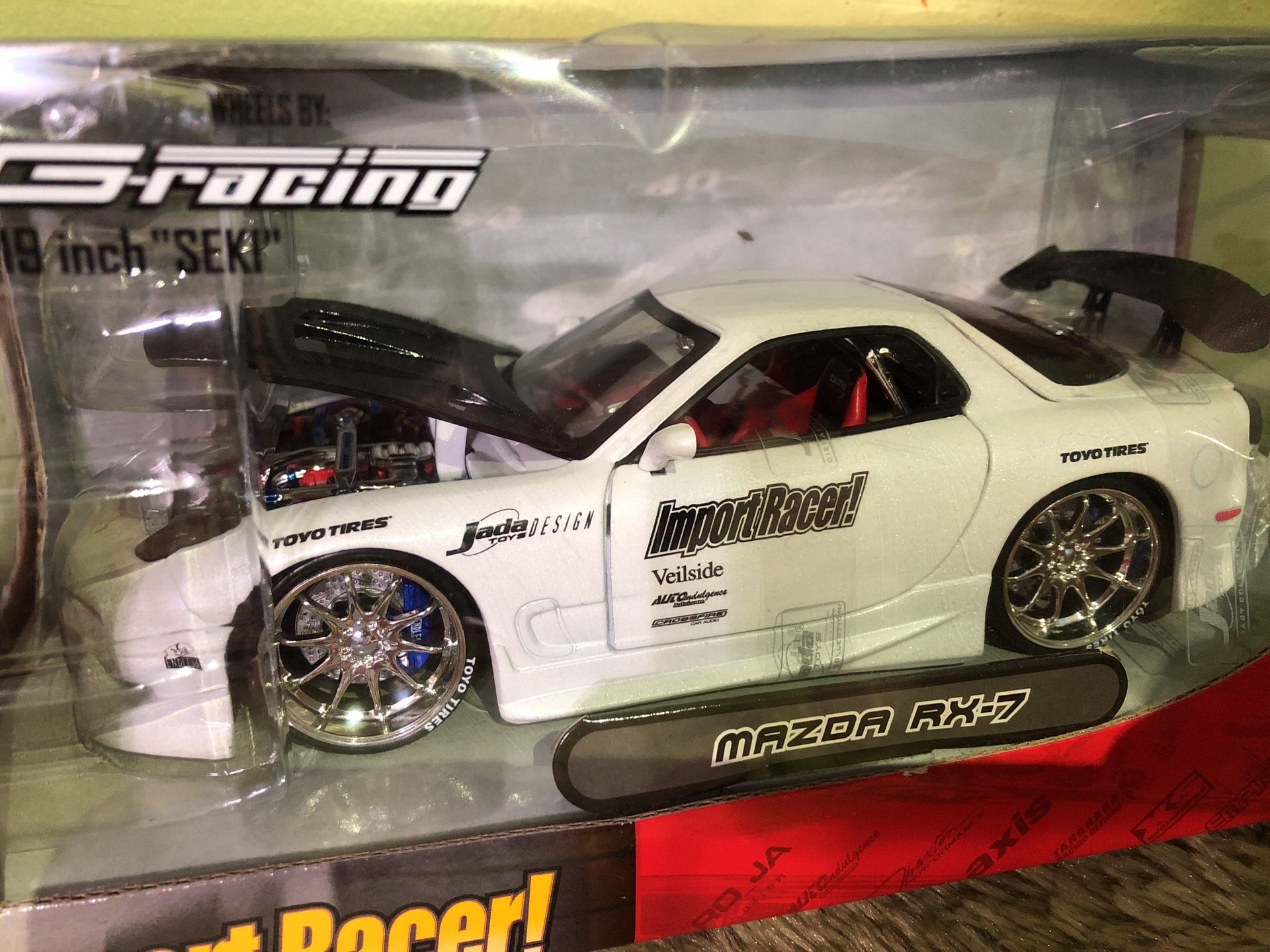 Jada Toys IMPORT Racer Mazda RX-7 1/24 Scale for Sale in